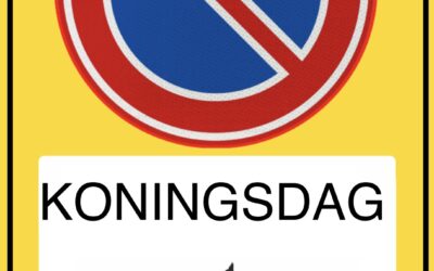 Parkeerverbod tijdens Koningsdag 27 april.