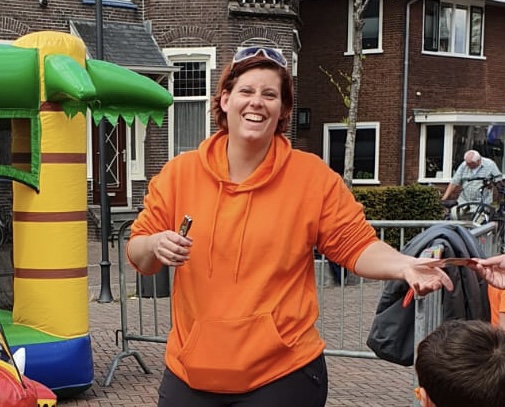 Vrijwilliger aan het woord.