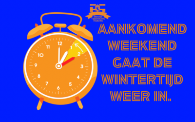 Vannacht gaat de wintertijd weer in.