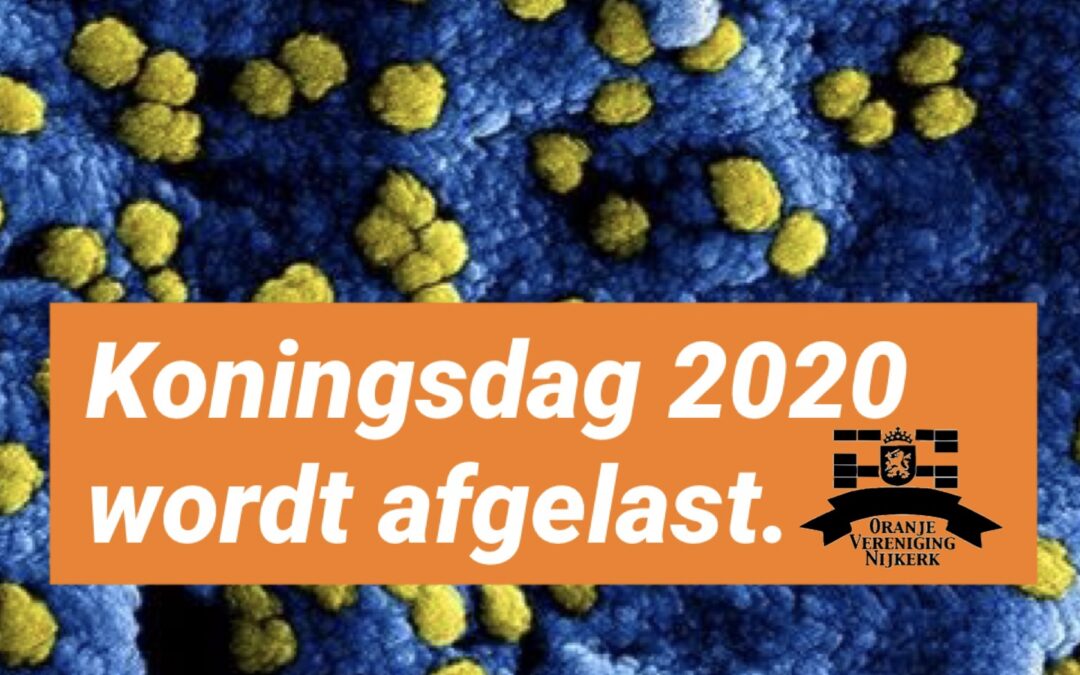 Geen activiteiten en evenementen nu corona overheerst. 🦠