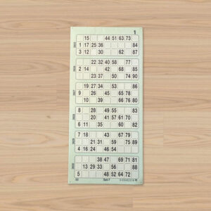 bingokaarten boekje enkel