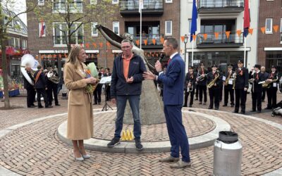 Vrijwilligers in het zonnetje