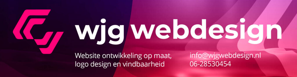 wjg webdesign, website op maat ,et WordPress, logo design en vindbaarheid
